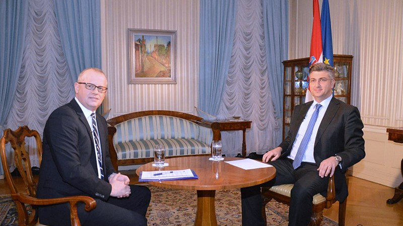 Predsjednik Vlade Plenković o sastanku Europskoga vijeća i temama iz unutarnje politike